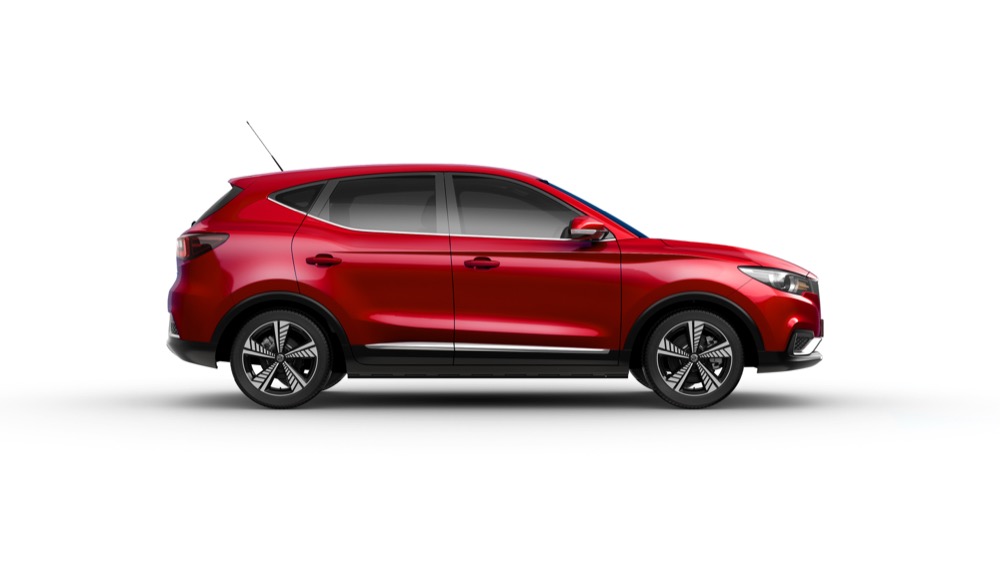 red ZS EXCITE BLACK CROPPED